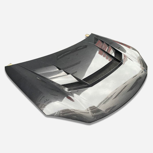 Subaru BRZ ZD8 2022 2023 2024 & Toyota GR86 ZN8 2022 2023 2024 with Aftermarket Parts - VRS Style Hood Carbon Fiber / FRP from EPR USA