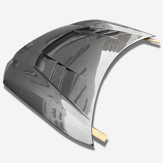 Subaru BRZ ZD8 2022 2023 2024 & Toyota GR86 ZN8 2022 2023 2024 with Aftermarket Parts - VRS Style Hood Carbon Fiber / FRP from EPR USA