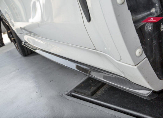 Future Design 3D STYLE Carbon Fiber SIDE SKIRTS for BMW X5 X5M X6 X6M 2015-2019 - Performance SpeedShop