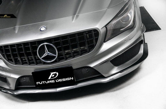 Future Design Carbon 2014-2016 C117 CLA-250 CLA-45 ABS Front Grill Ver.1 - Performance SpeedShop