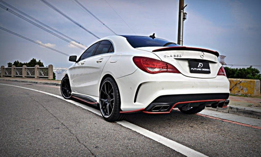 Future Design Carbon 2014-2019 C117 CLA-250 CLA-45 Carbon Fiber Rear Diffuser Ver.2 - Performance SpeedShop