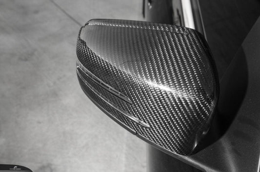 Future Design Carbon 2014-2019 X156 GLA-45 GLA-250 Carbon Fiber Mirror Cover Replacement - Performance SpeedShop