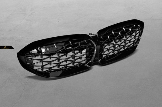 Future Design Carbon BMW G20 / G21 3 Series ABS Front Grill Ver.1 - Performance SpeedShop