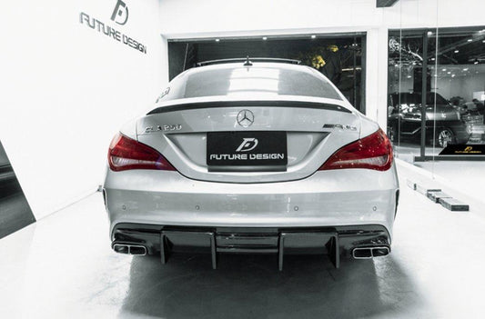 Future Design Carbon ED1 Carbon Fiber Rear Spoiler2014-2019 C117 CLA-250 CLA-45 - Performance SpeedShop