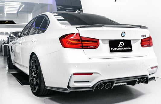 Future Design Carbon EOX Carbon Fiber Rear Diffuser for BMW F80 F82 F83 M3 M4 - Performance SpeedShop