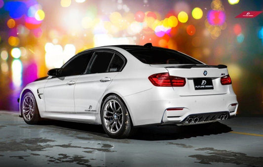 Future Design Carbon FD Carbon Fiber Rear Diffuser BMW F80 F82 F83 M3 M4 - Performance SpeedShop