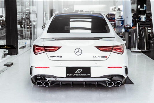 Future Design Carbon FD GTS Carbon Fiber Rear Spoiler For 2020-ON C118 CLA45 CLA35 CLA250 - Performance SpeedShop