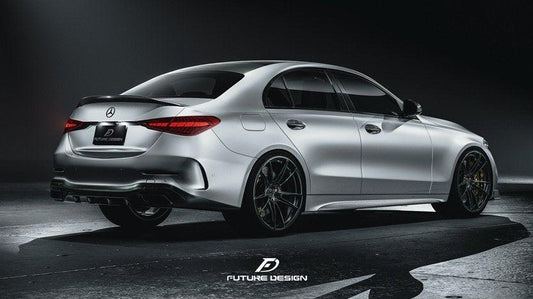 Future Design Carbon Fiber FD REAR SPOILER for W206 C300 C43 C63 Sedan 2021-ON - Performance SpeedShop