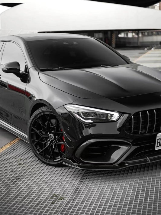 Future Design Carbon Fiber Front Canards For CLA C118 CLA45 CLA35 CLA250 2020-ON - Performance SpeedShop