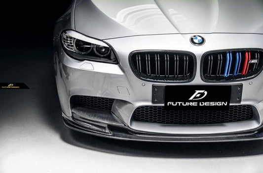 Future Design Carbon Fiber Front Lip 3D Style for BMW M5 F10 - Performance SpeedShop