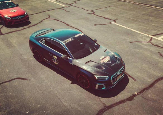 Audi RS5 S5 A5 B9 B9.5 2017-ON with Aftermarket Parts - V1 Hood Bonnet Carbon Fiber / FRP from Future Design Carbon
