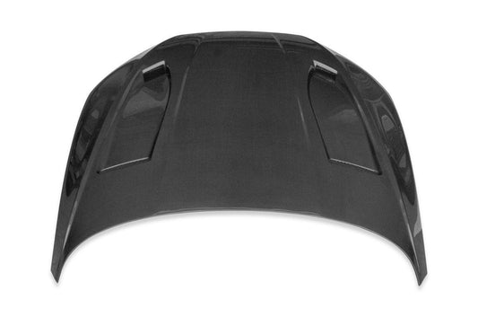Audi RS5 S5 A5 B9 B9.5 2017-ON with Aftermarket Parts - V1 Hood Bonnet Carbon Fiber / FRP from Future Design Carbon
