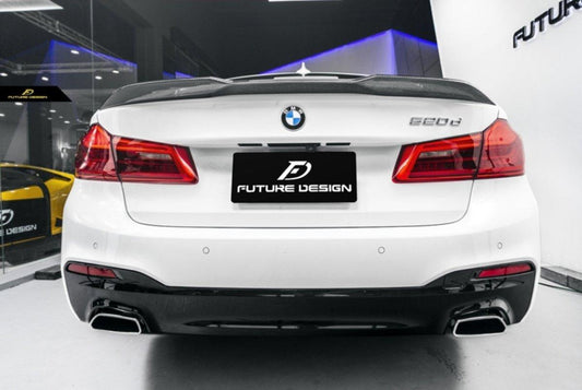 Future Design Carbon Fiber Rear Spoiler CS Style For BMW F90 M5 & 5 Series G30 530i 540i 2017-ON - Performance SpeedShop