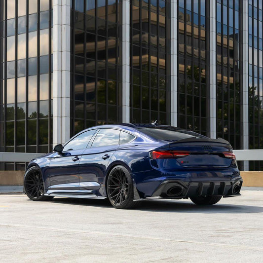 Future Design Carbon Fiber SIDE SKIRTS - "Blaze kit" for Audi RS5 B9.5 2020-2022 - Performance SpeedShop