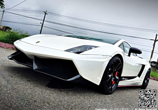 Future Design Carbon Lamborghini Gallardo LP560 LP570 Front Bumper Lip - Performance SpeedShop
