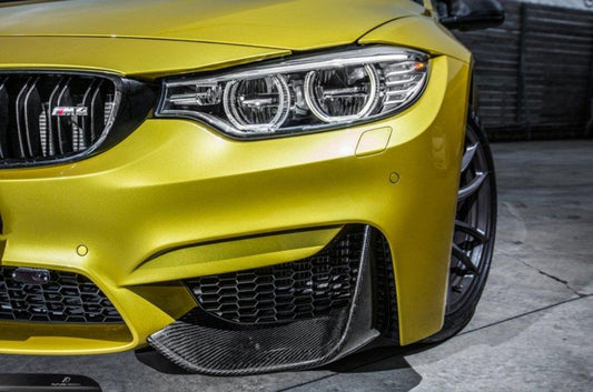 Future Design Carbon Lower Front Vent Cover Carbon Fiber for BMW F80 F82 F83 M3 M4 - Performance SpeedShop