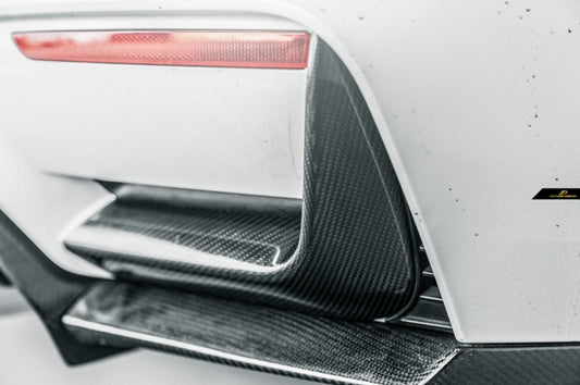 Future Design Carbon Rear Bumper Trim Carbon Fiber for BMW F80 F82 F83 M3 M4 - Performance SpeedShop