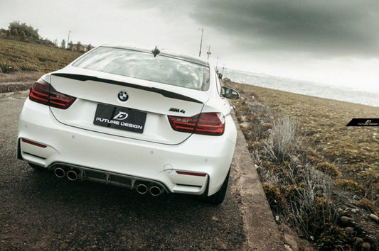 Future Design Carbon RKP Carbon Fiber Rear Diffuser BMW F80 F82 F83 M3 M4 - Performance SpeedShop