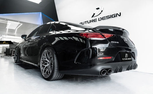 Future Design ED1 Style Carbon Fiber Rear Spoiler For CLS450 CLS53 W257 C257 2019-ON - Performance SpeedShop
