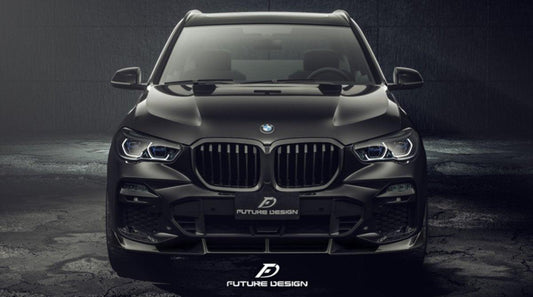Future Design FD Carbon Fiber FRONT LIP for BMW X5 G05 2019-ON - Performance SpeedShop