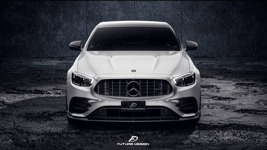 Future design FD Carbon Fiber FRONT LIP for Mercedes Benz E-Class E43 E53 W213 2021-ON FL - Performance SpeedShop