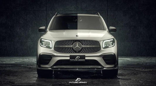 Future Design FD Carbon Fiber FRONT LIP SPLITTER for Mercedes Benz GLB250 AMG / GLB35 AMG X247 2020-ON - Performance SpeedShop