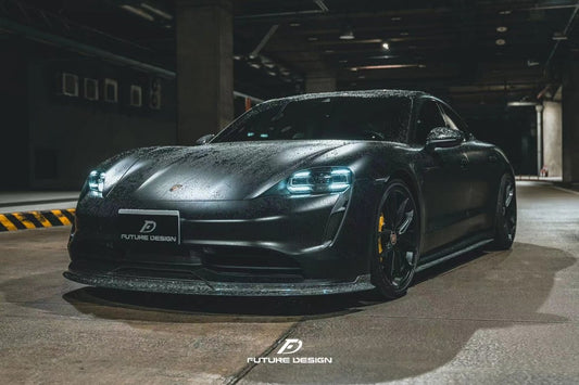 Future Design FD Carbon Fiber FULL BODY KIT for Porsche Taycan Base & 4S - Performance SpeedShop