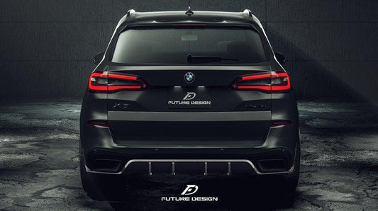 Future Design FD Carbon Fiber REAR DIFFUSER for BMW X5 G05 2019-ON - Performance SpeedShop