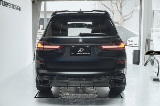 Future Design FD Carbon Fiber REAR ROOF SPOILER for BMW X7 G07 2020-ON - Performance SpeedShop