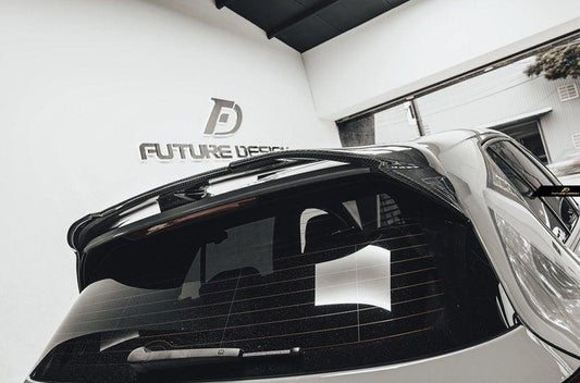 Future Design FD Carbon Fiber REAR ROOF SPOILER for Volkswagen Golf GTI MK8 - Performance SpeedShop