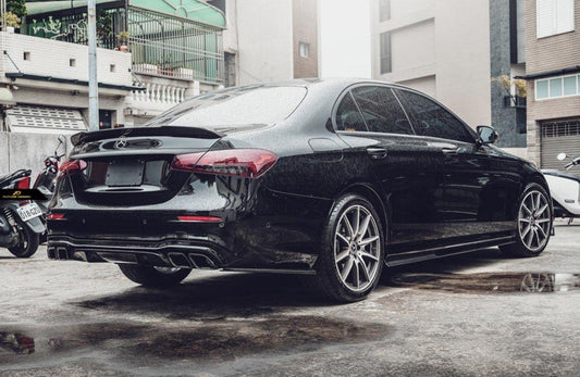 Future design FD Carbon Fiber REAR SPOILER for Mercedes Benz E-Class E43 E53 E63 W213 2017-ON - Performance SpeedShop