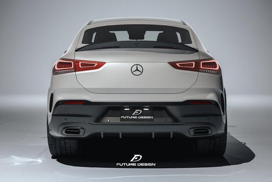 Future Design FD Carbon Fiber REAR SPOILER for Mercedes Benz GLE350 AMG GLE43 GLE63 W167 Coupe - Performance SpeedShop
