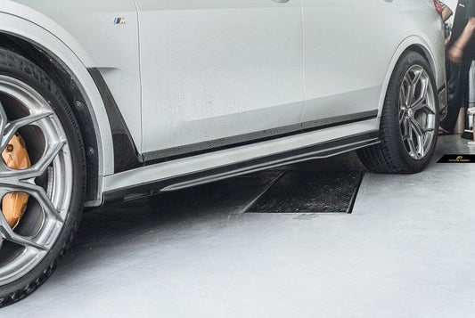 Future Design FD Carbon Fiber SIDE SKIRTS for BMW X7 G07 2020-ON - Performance SpeedShop