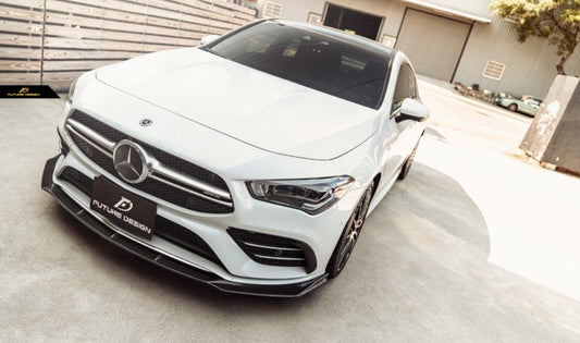 Future Design FD GT Carbon Carbon Fiber Front Lip 2020-ON C118 CLA250 CLA35 - Performance SpeedShop