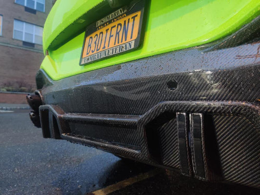 Future Design FD GT Carbon Fiber REAR DIFFUSER for BMW X6 G06 2020-ON - Performance SpeedShop