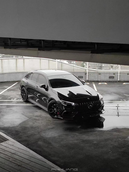 Future Design FD V2 Carbon Fiber Side Skirts For CLA C118 CLA45 CLA35 CLA250 2020-ON - Performance SpeedShop