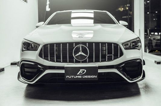 Mercedes Benz CLA45 CLA35 AMG C250 2020-ON with Aftermarket Parts - CLA45 Conversion Front Bumper Set PP from Future Design