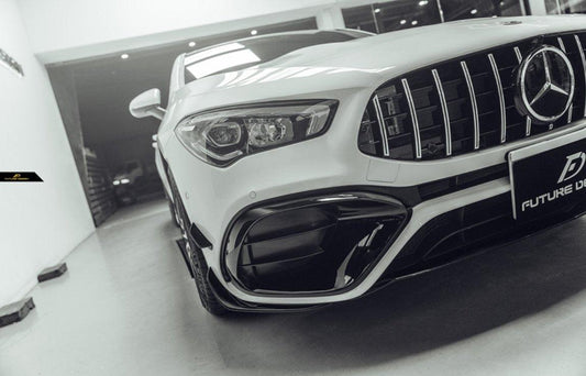Mercedes Benz CLA45 CLA35 AMG C250 2020-ON with Aftermarket Parts - CLA45 Conversion Front Bumper Set PP from Future Design