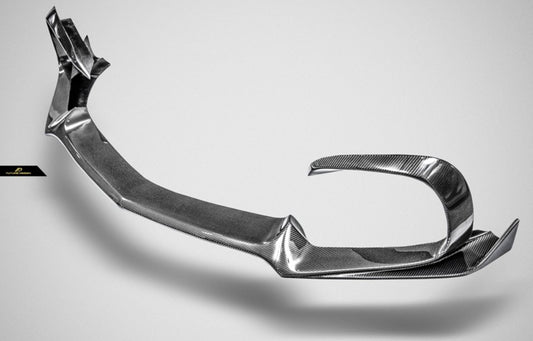 Future Design RT STYLE Carbon Fiber FRONT LIP SPLITTER Mercedes benz AMG GT GTS GTC C190 2015-ON - Performance SpeedShop