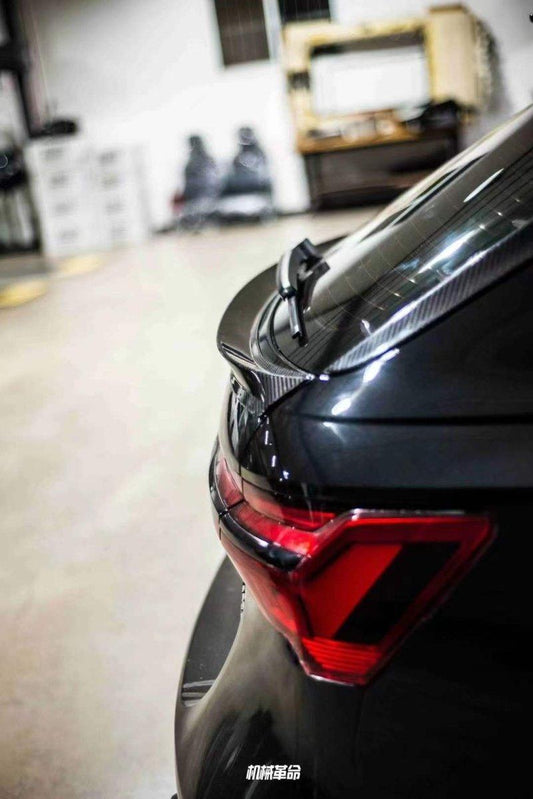 Audi A6 Allroad C8 2020-ON with Aftermarket Parts - Pre-preg Carbon Fiber Rear Trunk Spoiler from Karbel Carbon