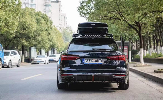 Audi A6 Allroad C8 2020-ON with Aftermarket Parts - Pre-preg Carbon Fiber Rear Trunk Spoiler from Karbel Carbon