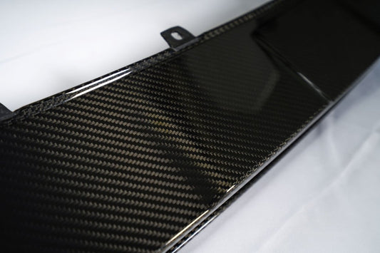 Audi A6 Allroad C8 2020-ON with Aftermarket Parts - Upper Front Lip Pre-preg Carbon Fiber from Karbel Carbon