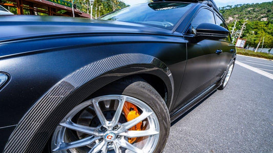Audi A6 Allroad C8 2020-ON with Aftermarket Parts - Wheel Arches Pre-preg Carbon Fiber from Karbel Carbon