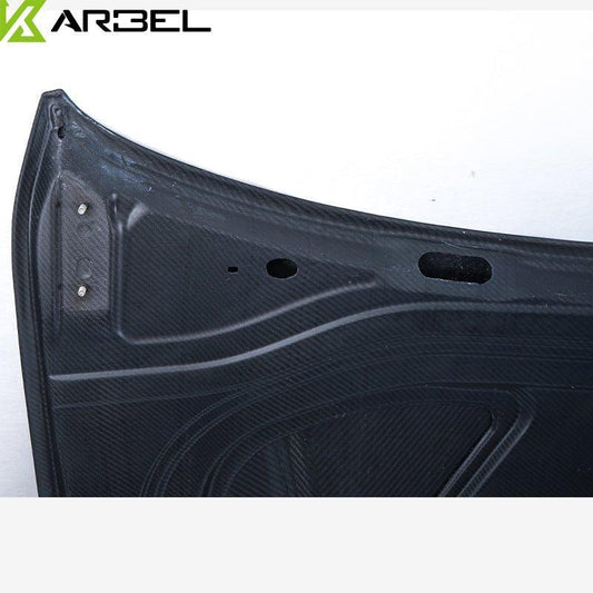 Volkswagen Golf R / GTI / Golf MK7 & MK7.5 2015 2016 2017 2018 2019 2020 2021 with Aftermarket Parts - Hood Bonnet Pre-preg Carbon Fiber from Karbel Carbon