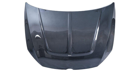 Volkswagen Golf R / GTI / Golf MK7 & MK7.5 2015 2016 2017 2018 2019 2020 2021 with Aftermarket Parts - Hood Bonnet Pre-preg Carbon Fiber from Karbel Carbon