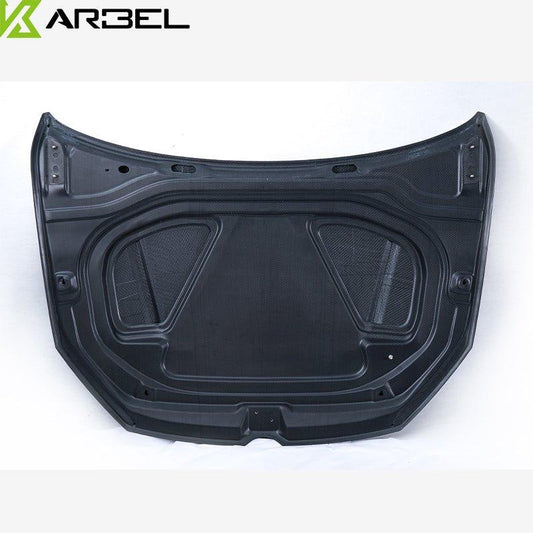 Volkswagen Golf R / GTI / Golf MK7 & MK7.5 2015 2016 2017 2018 2019 2020 2021 with Aftermarket Parts - Hood Bonnet Pre-preg Carbon Fiber from Karbel Carbon