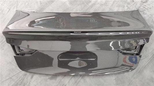 Audi RS3 S3 A3 8V/8V.5 2014-2020 with Aftermarket Parts - Trunk Lid Pre-preg Carbon Fiber from Karbel Carbon