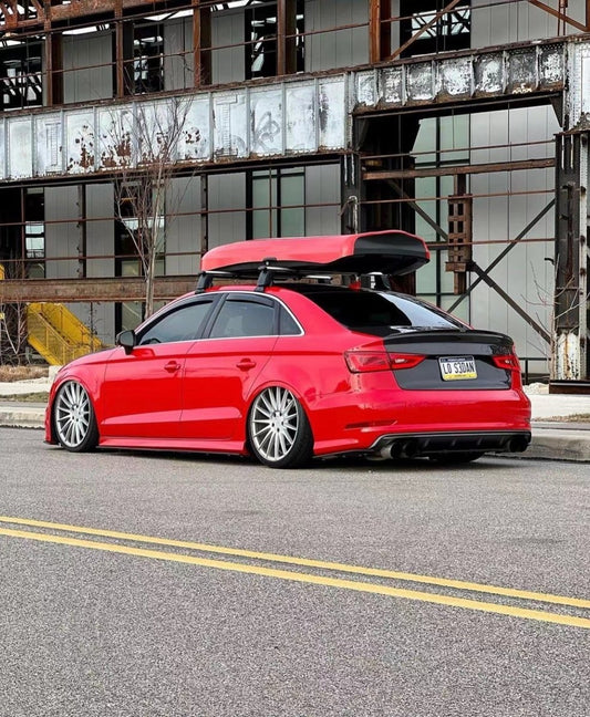 Audi RS3 S3 A3 8V/8V.5 2014-2020 with Aftermarket Parts - Trunk Lid Pre-preg Carbon Fiber from Karbel Carbon