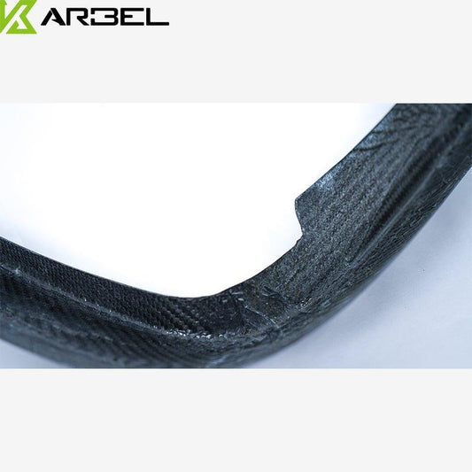Audi S5 A5 (with s-line bumper, does not base model) B9 2017-2019 with Aftermarket Parts - Upper Valences Pre-preg Carbon Fiber from Karbel Carbon