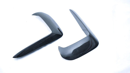 Volkswagen Golf R / GTI MK7.5 2018 2019 2020 2021 with Aftermarket Parts - Upper Valences Pre-preg Carbon Fiber from Karbel Carbon